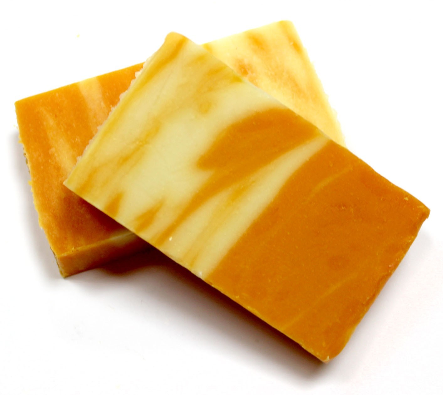 Orange - Olive Oil Soap Slice - Image 2