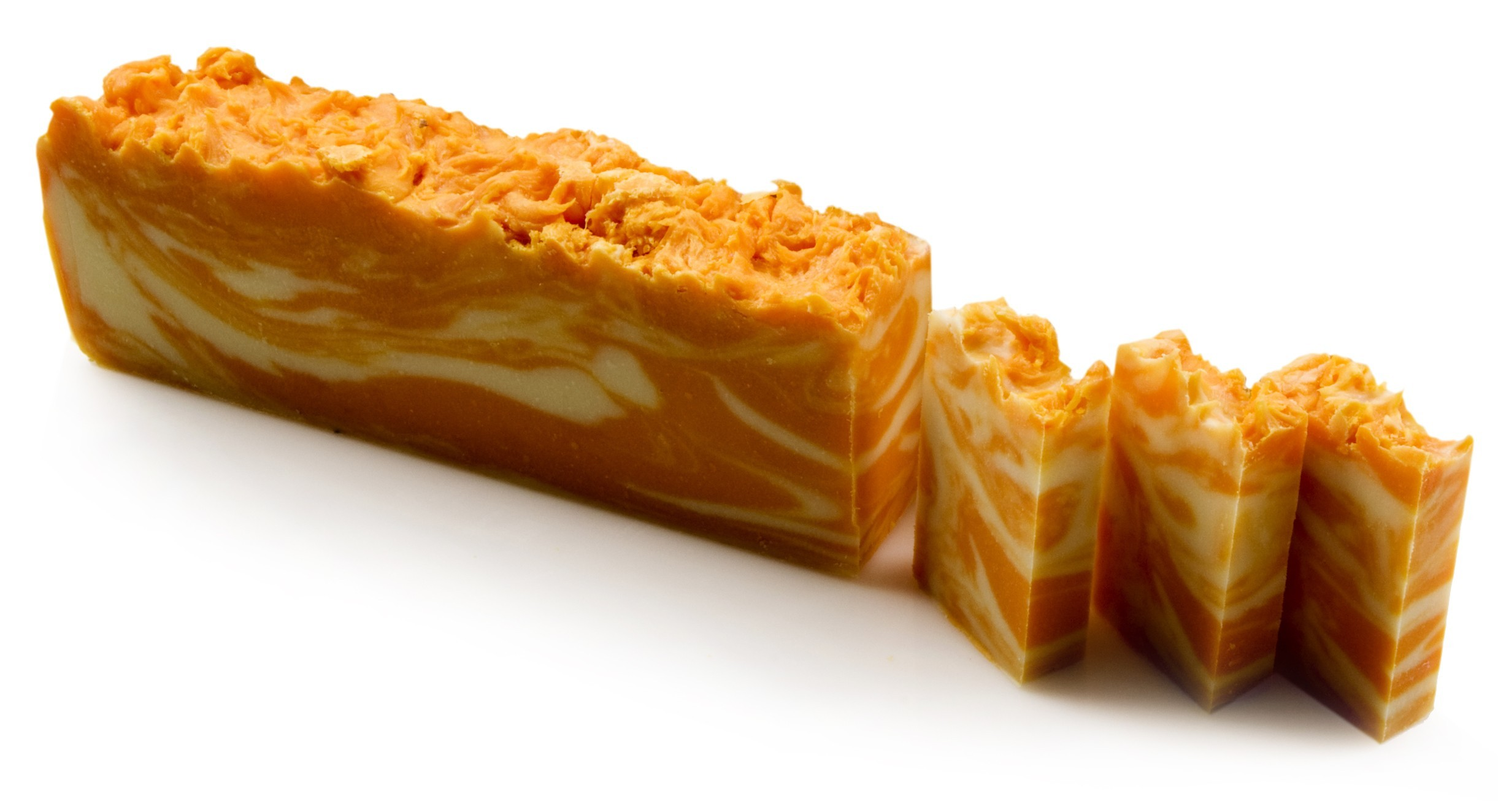 Orange - Olive Oil Soap Slice - Image 4