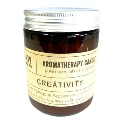 Aromatherapy Soy Candle 200g - Creativity