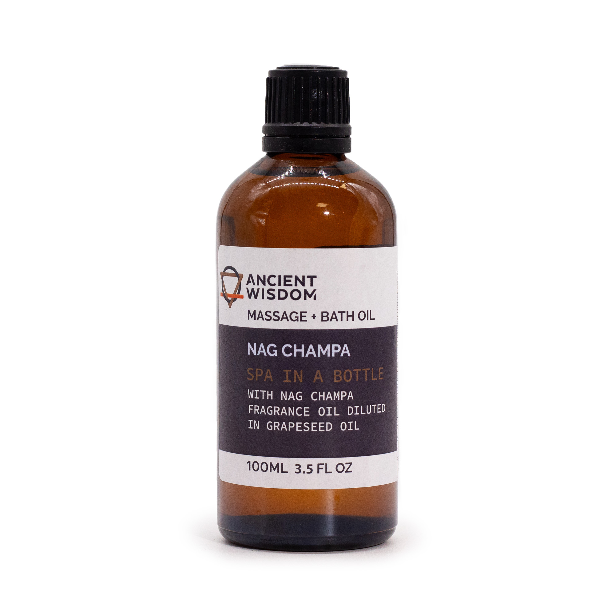 Nag Champa Massage Oil - 100ml - Image 3