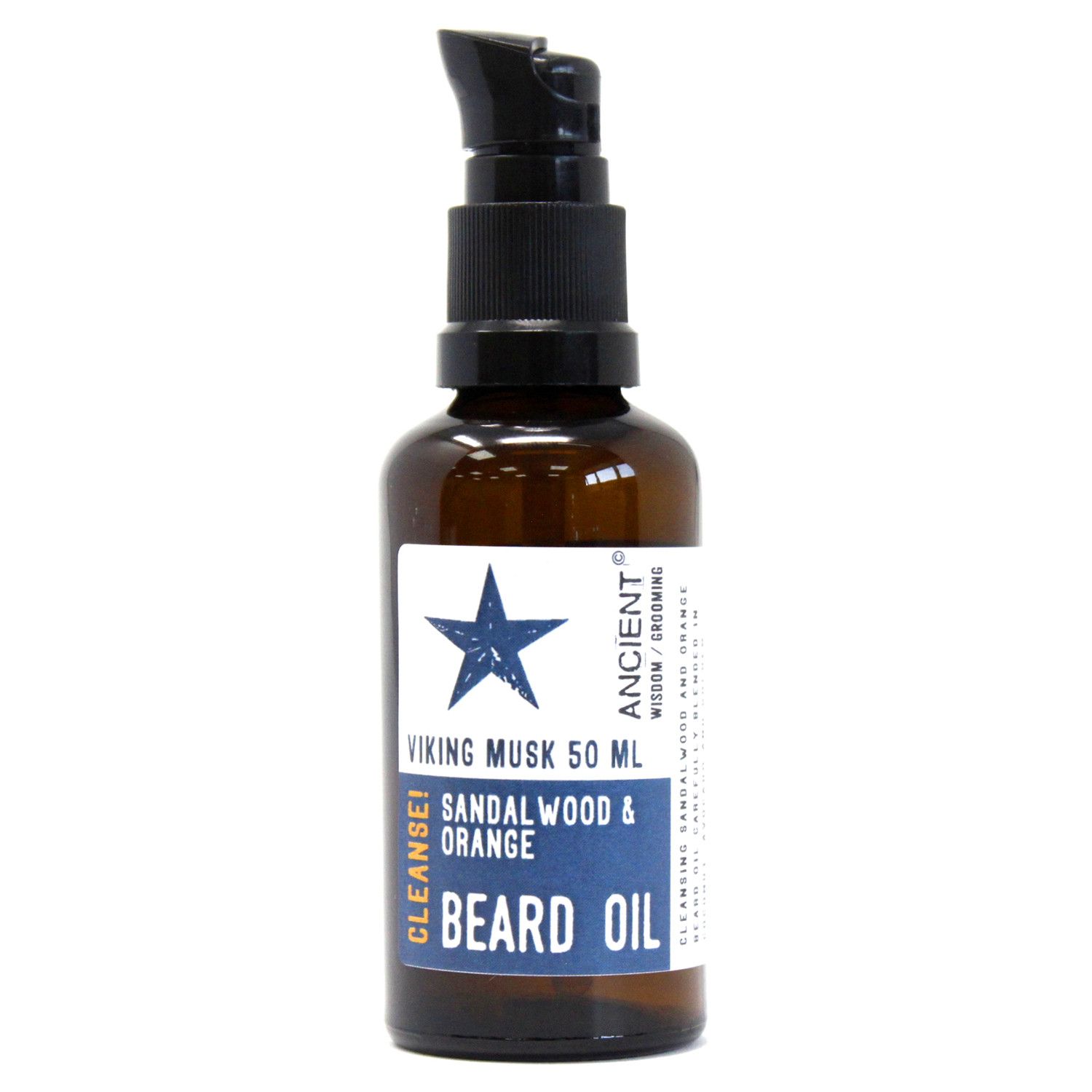 50ml Beard Oil - Viking Musk - Cleanse! - Image 3