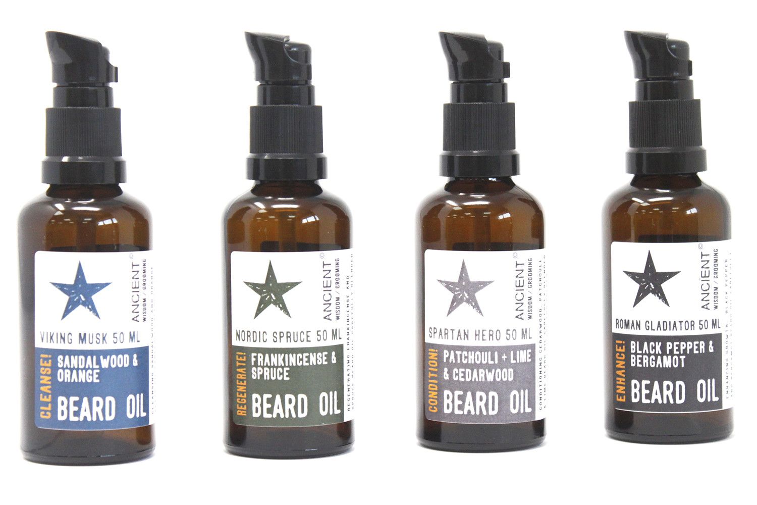 50ml Beard Oil - Nordic Spruce - Regenerate! - Image 4