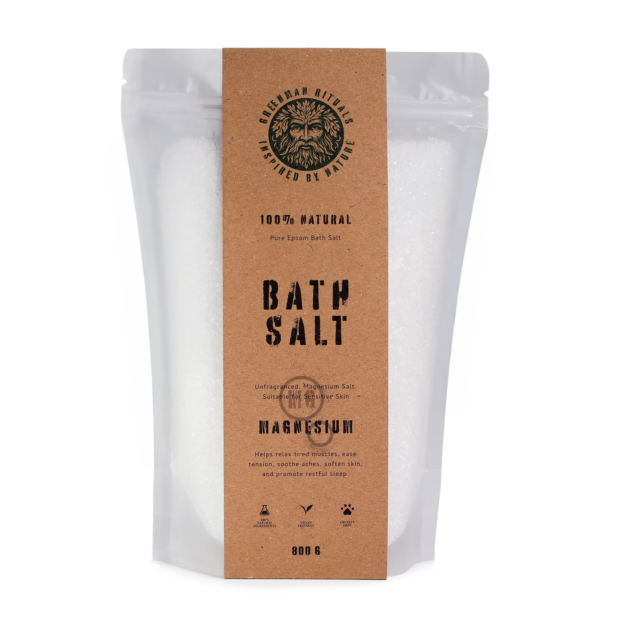 Greenman Rituals Lavender Aromatherapy Epsom Bath Salt – Sleep Good