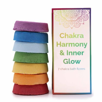 Chakra Bath Fizz - Large Box - Chakra Harmony & Inner Glow