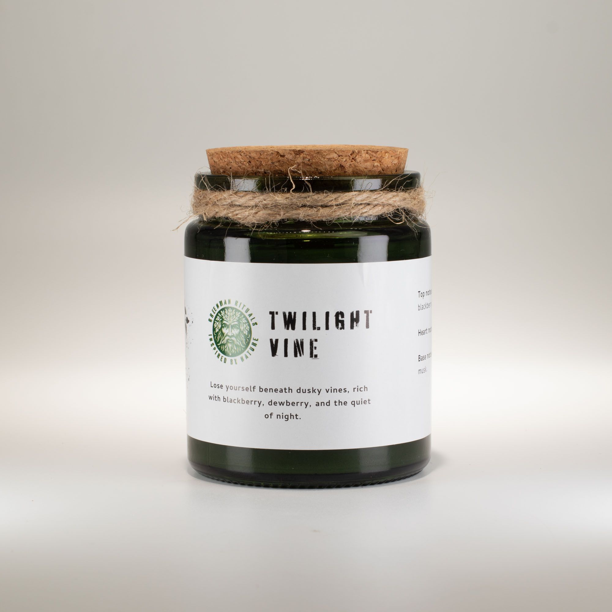 Greenman Woodwick Soy Candle - Twilight Vine - Image 8