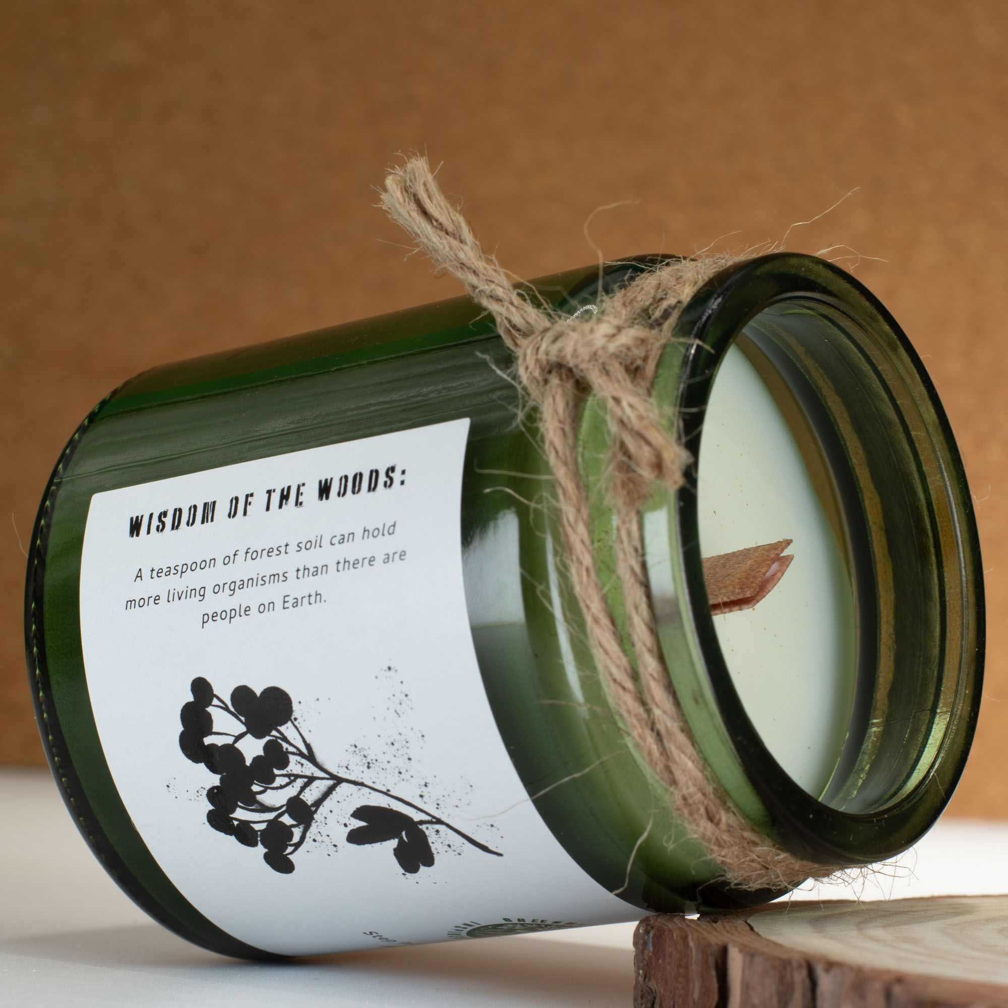 Greenman Woodwick Soy Candle - Woodland Zest - Image 3